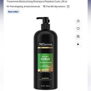 Tresemme Flawless curls 28oz Shampoo